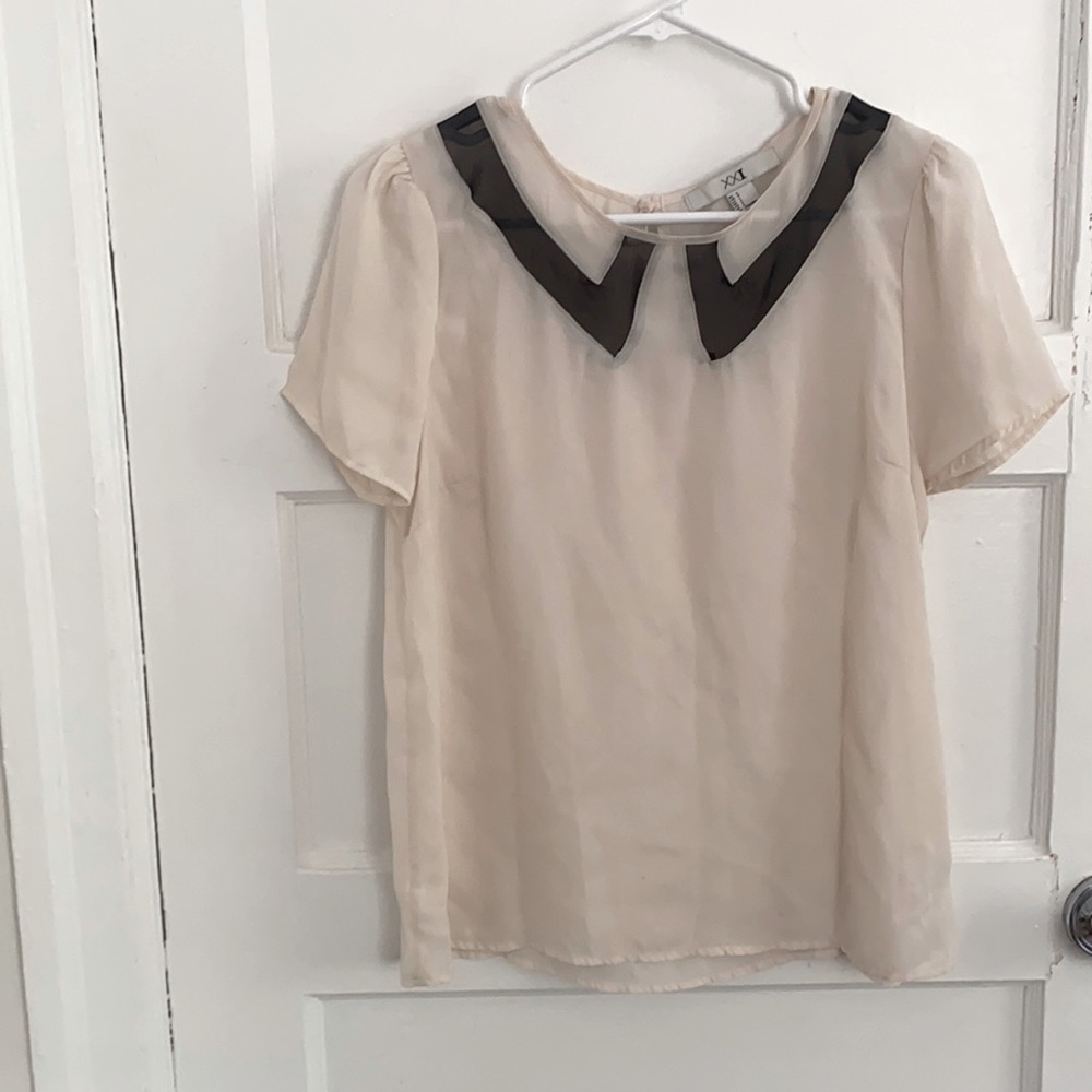 Sheer blouse